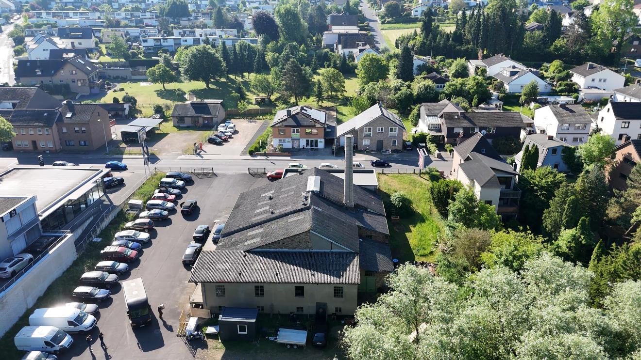 Die Halle der Gründer von oben