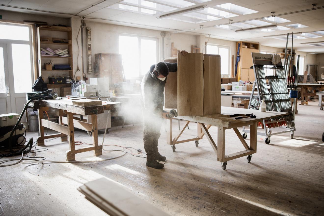 Fräsen in der Werkstatt