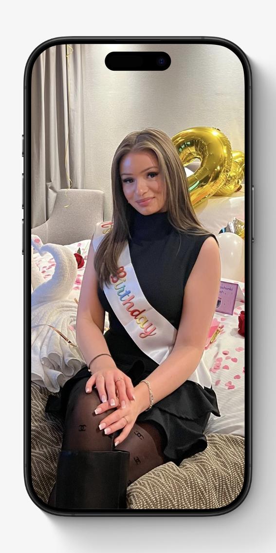 Sinem B. feiert ihren Geburtstag