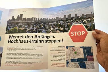Flyer der Bürgerinitiative