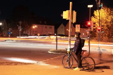 Fahrrad im Berliner Stadtverkehr