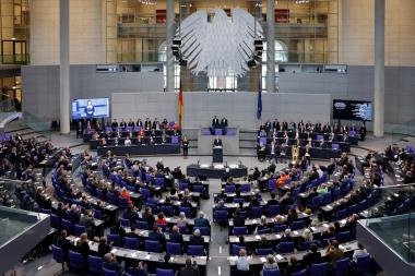 Eine Sitzung des Deutschen Bundestages