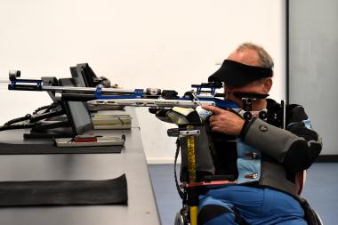 Norbert Gau, Sportschütze im Rollstuhl