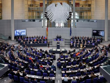 Eine Sitzung des Deutschen Bundestages